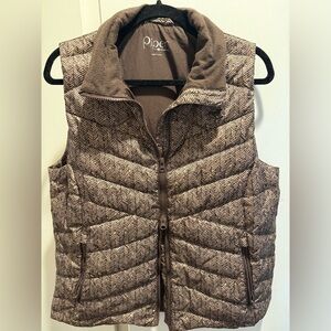 Piper Brown Puffer Vest